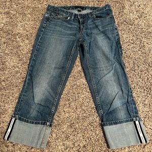 Banana Republic cuffed Jeans, size 28/6, great condition